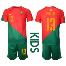 Portugal Danilo Pereira #13 Hemmakläder Barn VM 2022 Kortärmad (+ Korta byxor)